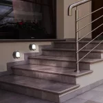 Rábalux 7969 Amarillo Kültéri fali lámpa fekete-fehér LED 1,5, IP44