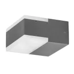 Rábalux 8060 Bona Kültéri fali lámpa antracit-fehér LED 2x 4,5, IP54