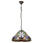 Rábalux 8086 Mirella Beltéri Csillár bronz-többszínű E27 2x MAX 60, IP20