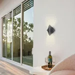 Rábalux 8130 Navia Kültéri fali lámpa fekete- LED 11, IP65