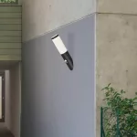 Rábalux 8146 Black torch Kültéri fali lámpa matt fekete-fehér E27 1x MAX 25, IP44