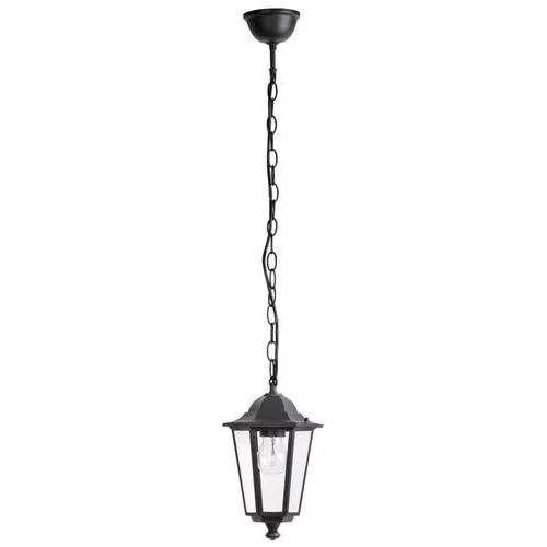 Rábalux 8208 Velence Kültéri függeszték fekete-átlátszó E27 1x MAX 60, IP43