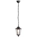 Rábalux 8208 Velence Kültéri függeszték fekete-átlátszó E27 1x MAX 60, IP43