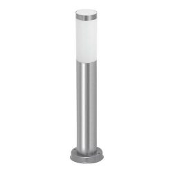   Rábalux 8263 Inox torch Kültéri állólámpa szatin króm-fehér E27 1x MAX 25, IP44
