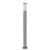 Rábalux 8265 Inox torch Kültéri állólámpa szatin króm-fehér E27 1x MAX 25, IP44
