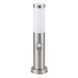   Rábalux 8267 Inox torch Kültéri állólámpa szatin króm-fehér E27 1x MAX 25, IP44