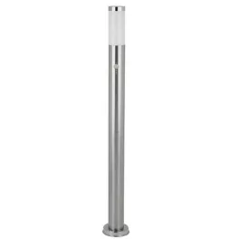  Rábalux 8268 Inox torch Kültéri állólámpa szatin króm-fehér E27 1x MAX 25, IP44