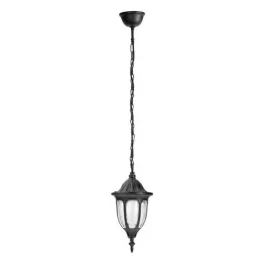   Rábalux 8344 Milano Kültéri függeszték fekete-átlátszó E27 1x MAX 60, IP43