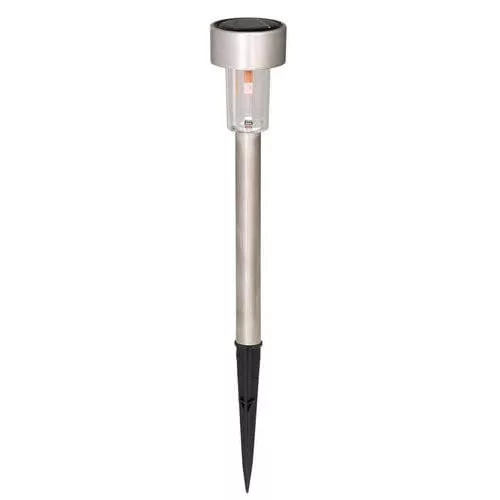 Rábalux 8366 Solar 1 Kültéri Napelemes lámpa szatin króm-rozsdamentes acél LED 0,1, IP44