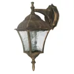 Rábalux 8391 Toscana Kültéri fali lámpa antik arany-átlátszó E27 1x MAX 60, IP43