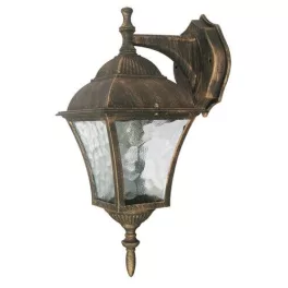   Rábalux 8391 Toscana Kültéri fali lámpa antik arany-átlátszó E27 1x MAX 60, IP43