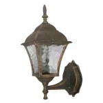 Rábalux 8392 Toscana Kültéri fali lámpa antik arany-átlátszó E27 1x MAX 60, IP43