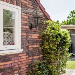 Rábalux 8452 Nizza Kültéri fali lámpa antik arany-átlátszó E27 1x MAX 60, IP43
