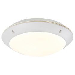   Rábalux 8555 Lentil LED Kültéri mennyezeti lámpa fehér-fehér LED 12, IP54