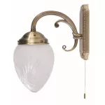 Rábalux 8631 Annabella Beltéri Fali lámpa bronz-fehér E14 1x MAX 40, IP20