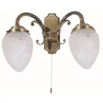 Rábalux 8632 Annabella Beltéri Fali lámpa bronz-fehér E14 2x MAX 40, IP20