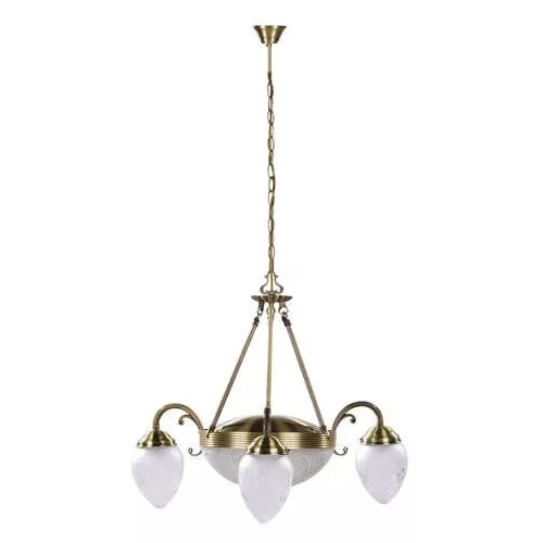 Rábalux 8633 Annabella Beltéri Csillár bronz-fehér E14 3x MAX 40 + E27 2x MAX 60, IP20