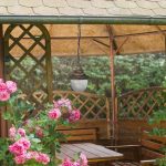 Rábalux 8678 Barcelona Kültéri lámpa, Kültéri függeszték, antik arany-átlátszó E27E27 1x MAX 60, IP43