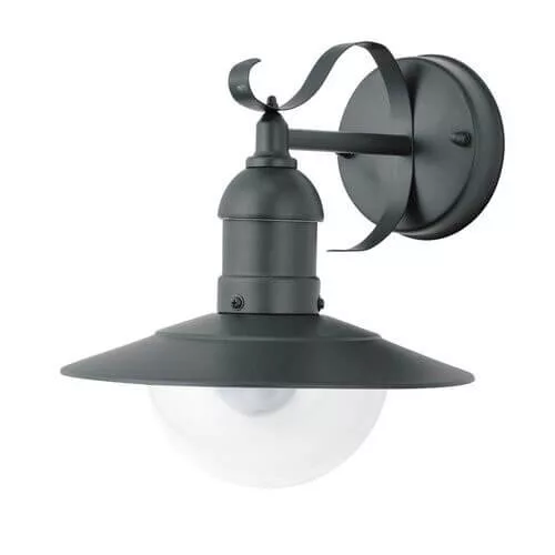 Rábalux 8682 Oslo Kültéri fali lámpa zöld-átlátszó E27 1x MAX 60, IP44