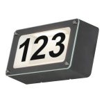 Rábalux 8747 Hannover Kültéri Házszám világítás antracit- LED 6, IP54