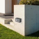 Rábalux 8747 Hannover Kültéri Házszám világítás antracit- LED 6, IP54