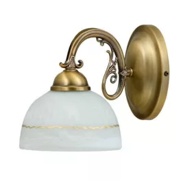   Rábalux 8811 Flossi Beltéri Fali lámpa bronz-fehér E27 1x MAX 40, IP20