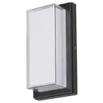 Rábalux 8830 Andorra Kültéri fali lámpa fekete-fehér LED 12, IP54