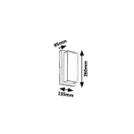 Rábalux 8830 Andorra Kültéri fali lámpa fekete-fehér LED 12, IP54