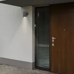 Rábalux 8832 Medina Kültéri fali lámpa matt fekete-átlátszó GU10 1X MAX 10, IP44