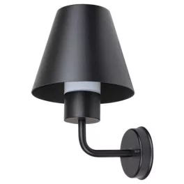   Rábalux 8844 Favara Kültéri fali lámpa fekete- E27 1x MAX 14, IP44