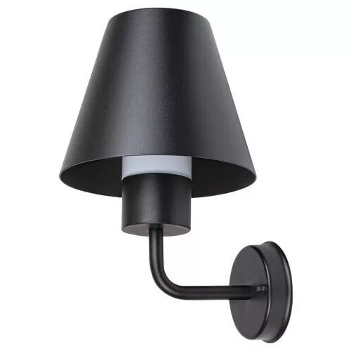 Rábalux 8844 Favara Kültéri fali lámpa fekete- E27 1x MAX 14, IP44