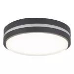 Rábalux 8848 Hamburg Kültéri fali lámpa antracit-fehér LED 12, IP44