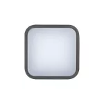 Rábalux 8850 Hamburg Kültéri fali lámpa antracit-fehér LED 12, IP44