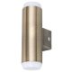 Rábalux 8939 Catania Kültéri fali lámpa bronz-opál üveg LED 2x 4, IP44