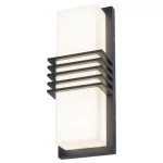 Rábalux 8940 Rodez Kültéri fali lámpa antracit-fehér LED 12, IP44