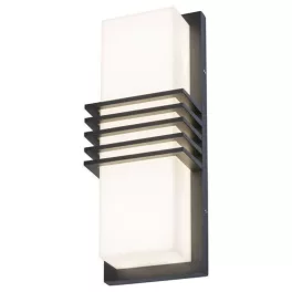   Rábalux 8940 Rodez Kültéri fali lámpa antracit-fehér LED 12, IP44