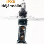 RoosCamp ROOSREPELT szúnyogriasztó, 5000mAh akkumulátor, vésztöltő, szúnyogriasztó, beépített lámpa, IPX6, 165g