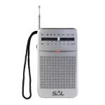 SAL RPC 4 zsebrádió, 2 sávos AM-FM rádió, nagyérzékenységű vétel, AUX, RPC_4