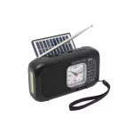SAL RPH3 napelemes rádió és multimédia lejátszó, hibrid töltés, 3 sávos, napelemes, Bluetooth, cserélhető akkumulátor