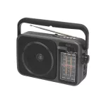SAL RPR10 hordozható rádió multimédia lejátszóval, vezeték nélküli Bluetooth hangszóró, 3-sávos rádió, MP3 lejátszás USB/microSD eszközről, tölthető
