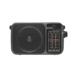 SAL RPR10 hordozható rádió multimédia lejátszóval, vezeték nélküli Bluetooth hangszóró, 3-sávos rádió, MP3 lejátszás USB/microSD eszközről, tölthető