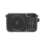SAL RPR10 hordozható rádió multimédia lejátszóval, vezeték nélküli Bluetooth hangszóró, 3-sávos rádió, MP3 lejátszás USB/microSD eszközről, tölthető