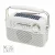 SAL RPR9 napelemes rádió multimédia lejátszóval, FM-AM-SW rádió, Bluetooth, USB és microSD csatlakozás, beépített akkumulátor
