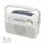 SAL RPR9 napelemes rádió multimédia lejátszóval, FM-AM-SW rádió, Bluetooth, USB és microSD csatlakozás, beépített akkumulátor