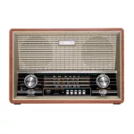 SAL RRT 4B retro asztali rádió, multimédia lejátszó, BT, USB/MicroSD, AUX, Rádió, EQ, ~16 óra üzemidő, RRT_4B