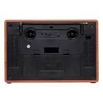 SAL RRT 4B retro asztali rádió, multimédia lejátszó, BT, USB/MicroSD, AUX, Rádió, EQ, ~16 óra üzemidő, RRT_4B