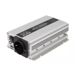   SAL SAI 1000USB feszültségátalakító, 500 W, inverter, 500 mA USB töltő, gyermekzár, SAI_1000USB