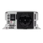 SAL SAI 2000USB feszültségátalakító, 1000 W, inverter, 500 mA USB töltő, gyermekzár, SAI_2000USB