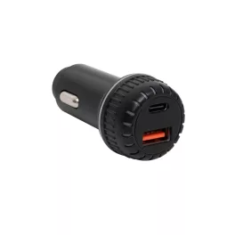   SAL SAU34AC autós USB töltő, 2in1, USB-A, USB-C, gyorstöltő, dupla töltő