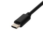 SAL SAU 24C autós USB töltő 2in1, 2 készülék, USB, USB-C, 2,4 A összesen, SAU_24C